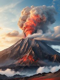 Volcanic Fury by Artistic