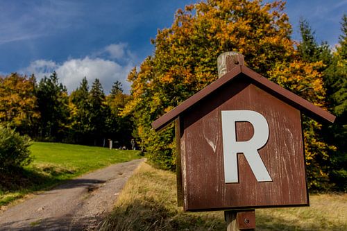 Autumn hike through the Thuringian Forest
