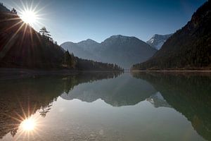 Sonnenaufgang am Plansee