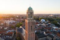 Lever de soleil sur le Peperbus, Zwolle par Thomas Bartelds Aperçu