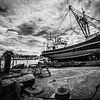 Cutter Shipyard Urk by Martien Hoogebeen Fotografie