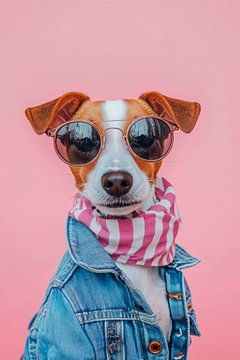 Jack Russell Terrier by Poster Art Shop