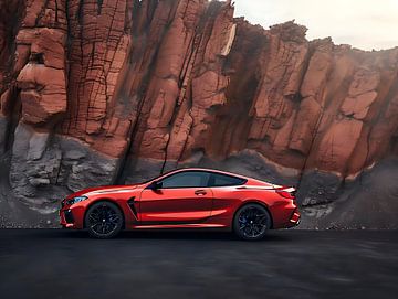 BMW M8 van PixelPrestige