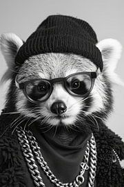 Kleiner Panda von Poster Art Shop