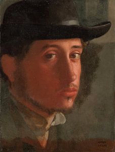 Autoportrait, Edgar Degas