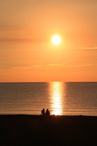 Zonsopkomst gezien door geliefden
