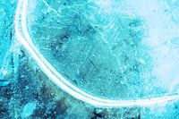 Abstract from Nature #5 aqua blue