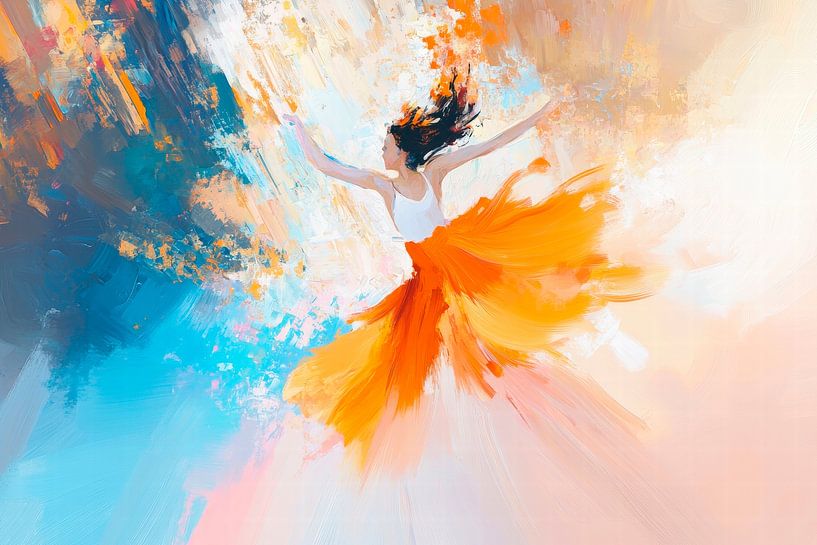 Des couleurs qui dansent en ce moment par Poster Art Shop