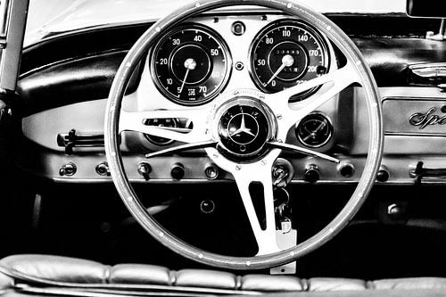 Mercedes 190SL Dashboard