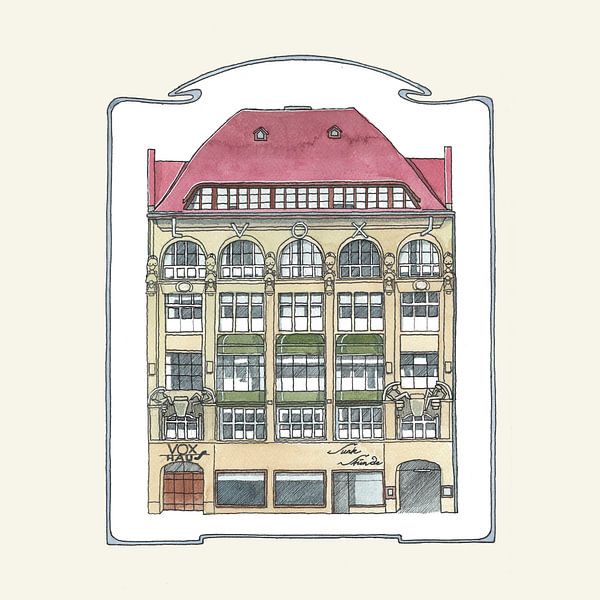 Vox-Haus im Berlin der 20er von Sandra Brill