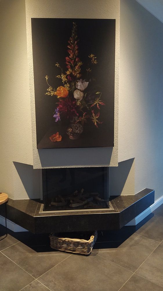 Nature morte fleurie de style baroque  par simone swart 