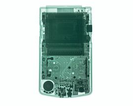 Gameboy Color roentgenfoto by Hendrik Vingerhoet