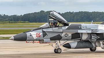 U.S. Navy McDonnell Douglas F/A-18A legacy Hornet. van Jaap van den Berg