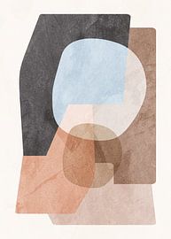 Moderne Abstrakte Organische Geometrische