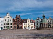 Altstadt von Wismar an der Ostsee von Animaflora PicsStock Miniaturansicht