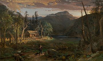 Jasper Francis Cropsey~Les coulisses de l'Amérique