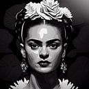 Portret black & white van Bianca ter Riet thumbnail