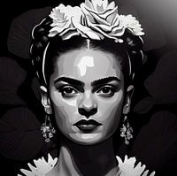 Frida noir et blanc