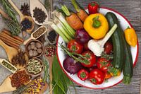 Herbs and vegetables Kitchen