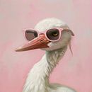 Hippe Vogel Kunst | Feathered Finesse van Blikvanger Schilderijen thumbnail