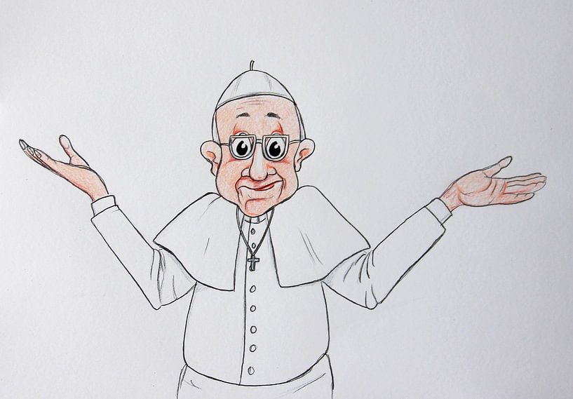 Paus Franciscus van Gert de Goede