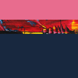 Plays of Colour – 06 / Abstract Colour Fields by Kerstin Franz