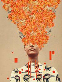 Vogelflug im Herbst von Frank Moth