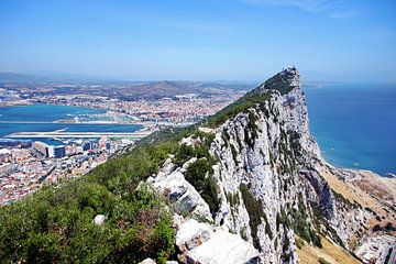 Felsen von Gibraltar von Tom Van Dyck