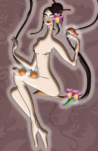 Sushi-Mädchen