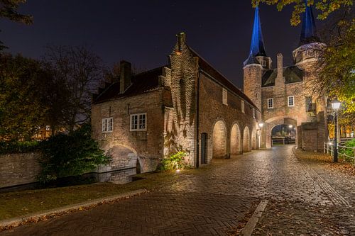 Oostpoort Delft at night ..