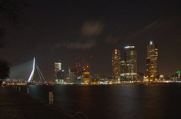 Rotterdam by night by Richard Driessen