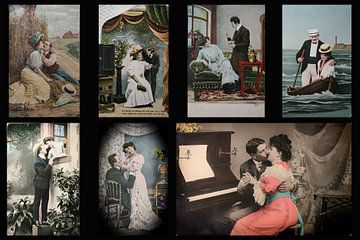 Mehrere alte Paare aus dem frühen 20. Jahrhundert von Patricia Hofmeester