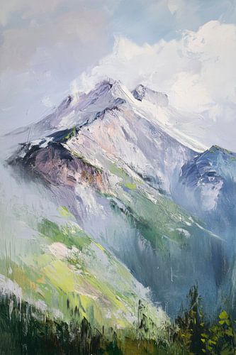 Majestueus berglandschap