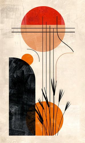 Abstracte Zonsopkomst