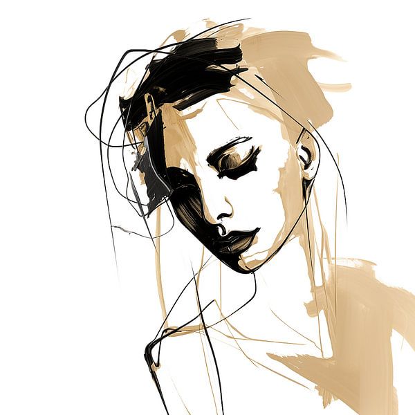 Minimalistische Muse von Color Square