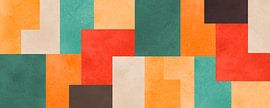 Bunte geometrische Komposition 5 von Vitor Costa