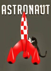 Katzen: Astronaut von Jan Keteleer