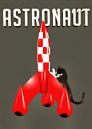 Katten: Astronaut van Jan Keteleer thumbnail