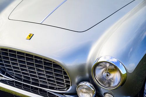 Ferrari 250 GT Europa classic grand tourer coupe car detail by Sjoerd van der Wal Photography