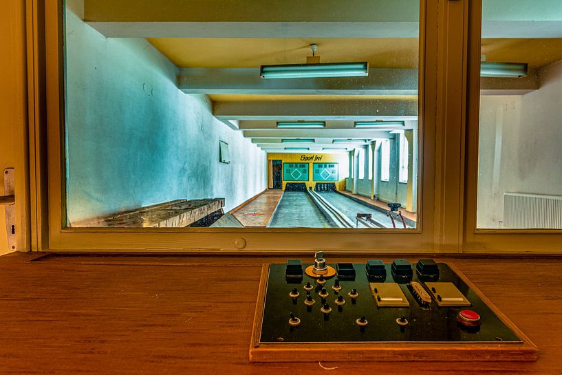 Bowlingbaan DDR Lost Place van Johnny Flash