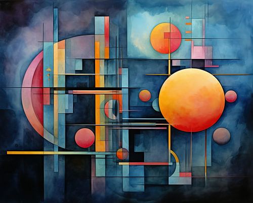 Abstract in Waterverf 90976