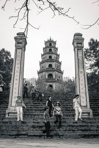 La pagode Thien Mu à Hue, Vietnam