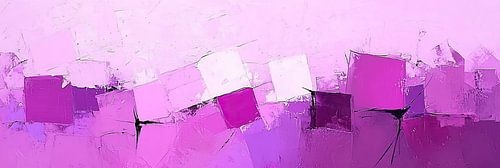 Paarse Kunst | Paars Abstract