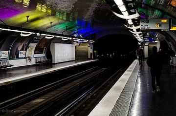 Paris - Métro sur Eline Willekens