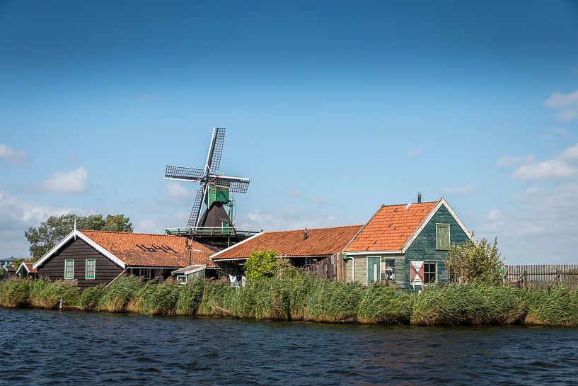 Mill on the Zaanse Schans by Okko Meijer