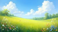 A sunny summer's day
