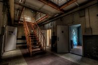 Stairs in a abandoned prison by Eus Driessen thumbnail