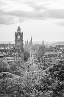 Edinburgh in black and white