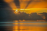 Sunset at Bora Bora, French Polynesia