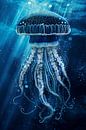 Delft Blue Wadden Sea Jellyfish by Studio Ypie thumbnail